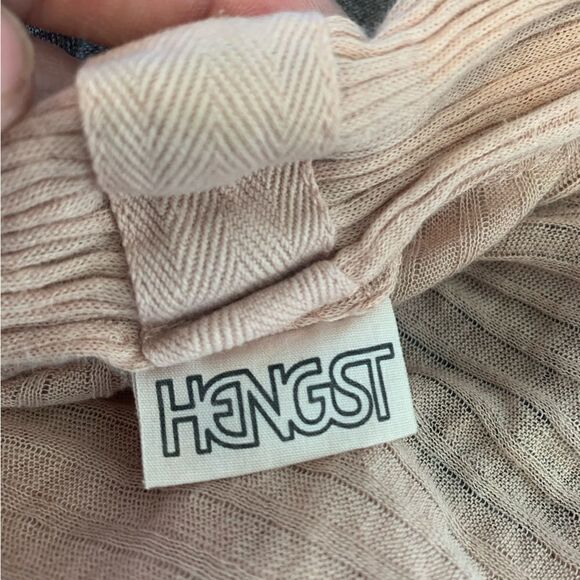 Hengst pink cotton cardigan size S - Picture 3 of 7